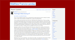 Desktop Screenshot of matthewfl.com